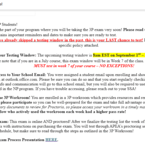 Advanced Practice Education Associates (APEA) exam - ASC 3P Exam