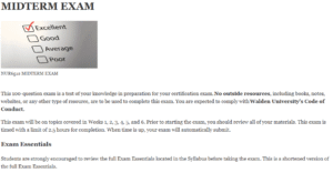 NUR6512 Midterm Exam