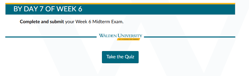 NUR6512 MIDTERM EXAM