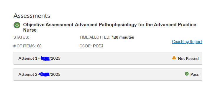 D115: Objective Assessment: Advanced Pathophysiology for the Advanced Practice Nurse