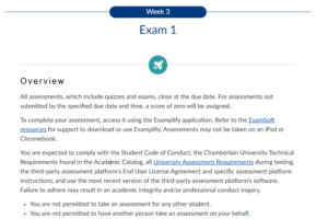 BIOS251OX Week 3: Exam 1 | Weeks 1 and 2