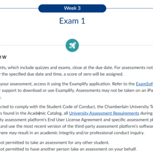 BIOS251OX Week 3: Exam 1 | Weeks 1 and 2