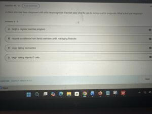 Week 8 final exam