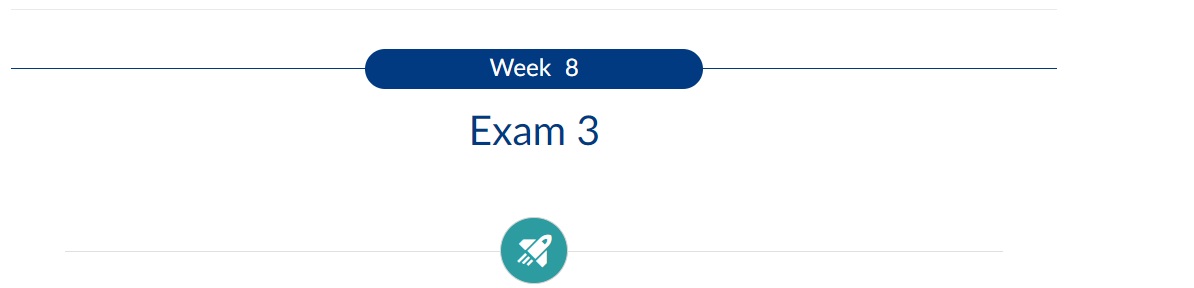 BIOS251OX Week 8: Exam 3 | Weeks 5, 6, and 7